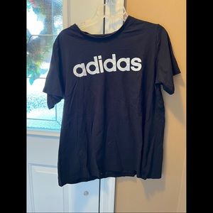 Adidas black t shirt size 2X